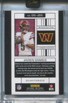 2024 Jayden Daniels Panini One ROOKIE ORIGINALS RC #OO-JDS Washington Commanders