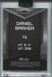 2023 Daniel Barker Wild CArd Alumination Draft ROOKIE GREEN SHIMMER AUTO 14/15 AUTOGRAPH RC #_DABA Michigan State Spartans