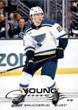 2025-26 Jimmy Snuggerud Upper Deck SERIES 1 YOUNG GUNS ROOKIE RC #207 St. Louis Blues