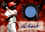 2005 Lou Brock Upper Deck Hall of Fame COOPERSTOWN CALLING SILVER JERSEY AUTO SP 01/10 AUTOGRAPH RELIC #CO-LB2 St. Louis Cardinals HOF