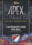 2015 Topps MLS Apex Soccer, Blaster Box