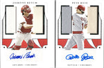 2019 Johnny Bench Pete Rose Panini National Treasures QUAD JERSEY AUTO 04/10 AUTOGRAPH RELIC BOOKLET #DMSB-DR Cincinnati Reds