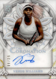 2024 Venus Williams Topps Royalty HOLO SILVER THE CORONATION AUTO 08/25 AUTOGRAPH #C-VW Tennis Legend