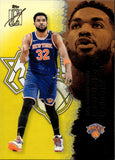 2025-26 Karl-Anthony Towns Topps Signature Class YELLOW 319/399 #63 New York Knicks