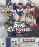 2026 Topps Chrome Baseball Logofractor Edition, Box