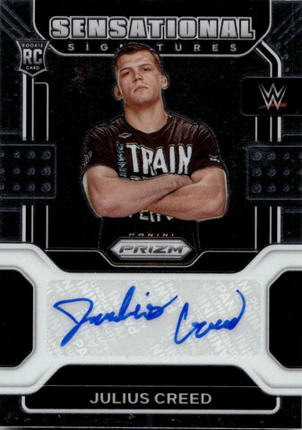 2022 Julius Creed Panini Prizm ROOKIE SENSATIONAL SIGNATURES AUTO AUTOGRAPH RC #SS-JCR NXT