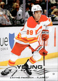 2025-26 Zayne Parekh Upper Deck SERIES ONE YOUNG GUNS ROOKIE RC #236 Calgary Flames 2