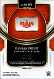 2024 Damian Priest Panini Select WWE TIE DYE SHIRT AUTO 22/25 AUTOGRAPH RELIC #AM-DPS Monday Night Raw