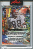 2024 Reggie Langhorne Leaf Electrum LIGHT BLUE AUTO 4/6 AUTOGRAPH #BA-RL2 Cleveland Browns