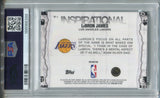 2025-26 LeBron James Topps Chrome REFRACTOR INSPIRATIONAL PSA 10 #IP-1 Los Angeles Lakers 6398