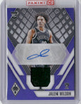 2023-24 Jalen Wilson Panini Phoenix ROOKIE PURPLE JERSEY AUTO 32/99 AUTOGRAPH RELIC #RJA-JWL Brooklyn Nets