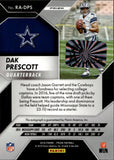 2016 Dak Prescott Panini Prizm HOLO SILVER ROOKIE AUTO AUTOGRAPH #RA-DPS Dallas Cowboys