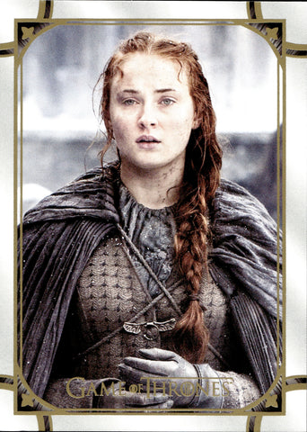 2021 Sansa Stark Rittenhouse Game of Thrones THE IRON ANNIVERSARY GOLD 67/99 #150