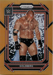 2023 Goldberg Panini Prizm WWE ORANGE 05/99 #175 WWE Legend