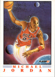 1991-92 Michael Jordan Fleer PRO VISION #2 Chicago Bulls HOF 2