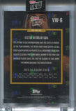 2023-24 Victor Wembanyama Topps Now ROOKIE OF THE YEAR RC #VW-6 San Antonio Spurs 12