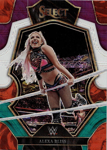 2023 Alexa Bliss Panini Select TRI-COLOR PREMIER LEVEL #137 Monday Night Raw