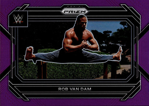 2023 Rob Van Dam Panini Prizm WWE PURPLE 055/149 #9 WWE Legend
