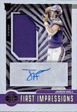 2023 Jaren Hall Panini Illusions FIRST IMPRESSIONS ROOKIE JERSEY AUTO 248/399 AUTOGRAPH RELIC #116 Minnesota Vikings