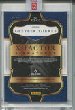 2021 Gleyber Torres Panini Select TRI-COLOR X-FACTOR AUTO 08/15 AUTOGRAPH #XFS-GT New York Yankees