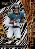 2025 Travis Hunter Panini Select SP ROOKIE TURBOCHARGED ZEBRA RC #11 Jacksonville Jaguars