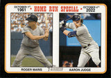 2023 Aaron Judge Roger Maris Topps Heritage HOME RUN SPECIAL #100 New York Yankees