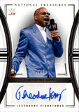 2024 Theodore Long Auto Autograph Panini National Treasures WWE Legendary Signatures 35/99 #LS-TLG WWE Legend