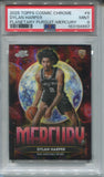 2025-26 Dylan Harper Topps Cosmic Chrome ROOKIE PLANETARY PURSUIT MERCURY RC PSA 9 #9 San Antonio Spurs 4997