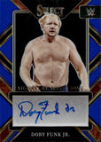 2023 Dory Funk Jr. Panini Select BLUE SIGNATURE SELECTIONS AUTO 34/35 AUTOGRAPH #SL-DFJ WWE Legend