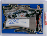2025 Harrison Burton Panini Select TRACKSIDE ACTION SIGNATURES BLUE PRIZM 49/99 AUTOGRAPH AUTO #TAS-HBT