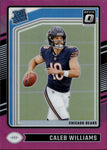 2024 Caleb Williams Panini Optic PINK ROOKE Chicago Bears #201