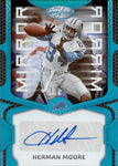 2023 Herman Moore Panini Certified MIRROR TEAL AUTO 17/25 AUTOGRAPH #MS64 Detroit Lions