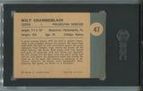 1961-62 Wilt Chamberlain Fleer ROOKIE RC SGC 3 #47 Philadelphia Warriors HOF 1812