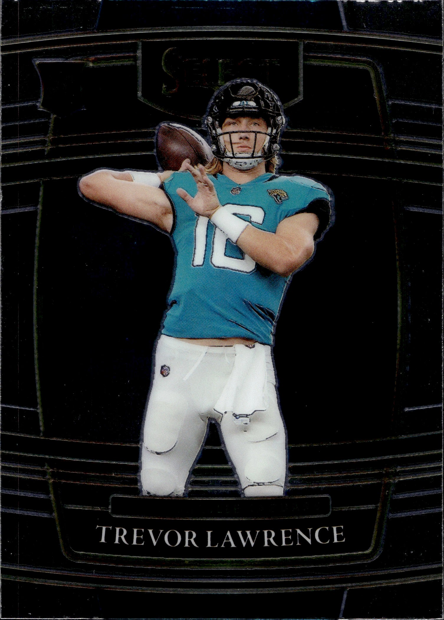 2021 Panini Chronicles Prizm Black Trevor Lawrence RC Silver Prizm PB1