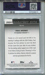 2025 Paul Skenes Topps PINK FOIL GREATEST HITS PSA 9 #GH24 Pittsburgh Pirates 6612