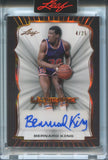 2024 Bernard King Leaf Ultimate Sports AUTO 04/25 AUTOGRAPH #US-BK1 New York Knicks HOF
