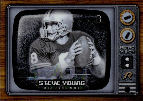 2023 Steve Young Topps Composite RESURGENCE RETRO VISION #RRV-15 San Francisco 49ers HOF
