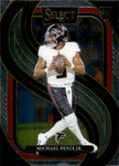 2024 Michael Penix Jr. Panini Select PREMIER LEVEL ROOKIE RC #110 Atlanta Falcons