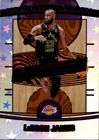 2024-25 LeBron James Panini Revolution RED ASTRO HARDWOOD LEGACY 271/299 #2 Los Angeles Lakers