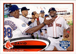 2012 David Ortiz Topps Update SP PHOTO VARIATION #US292 Boston Red Sox HOF