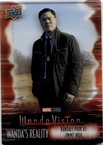 2022 Randall Park as Jimmy Woo Marvel Studios' WandaVision WANDA'S REALITY PLEXI CARD #P-11