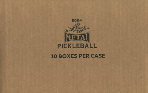 2024 Leaf Metal Pickleball Hobby, 10 Box Case