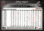 2023 Mike Trout Topps Transcendent VIP PARTY 098/100 #TVS-1 Anaheim Angels