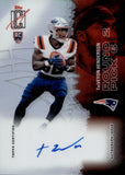 2025 TreVeyon Henderson Topps Signature Class ROOKIE AUTO AUTOGRAPH RC #117 New England Patriots