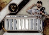 2017 Justin Verlander Topps Triple Threads JERSEY 14/36 RELIC #TTR-JV5 Detroit Tigers