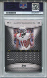 2024 Marvin Harrison Jr. Topps Finest GREEN REFRACTOR TEAM FINEST ROOKIE 19/75 RC PSA 9 #TF6 Arizona Cardinals 5554
