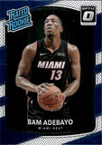 2017-18 Bam Adebayo Donruss Optic RATED ROOKIE RC #187 Miami Heat 15