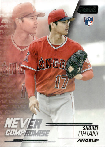2018 Shohei Ohtani Topps Stadium Club ROOKIE NEVER COMPROMISE RC #NC-SO Anaheim Angels