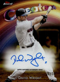 2025 David Wright Topps Finest CREATORS GOLD REFRACTOR AUTO 26/50 AUTOGRAPH #CAV-DW New York Mets