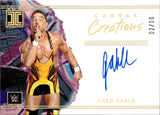 2023 Chad Gable Panini Impeccable CANVAS CREATIONS HOLO GOLD AUTO 02/10 AUTOGRAPH #CC-CGB Monday Night Raw